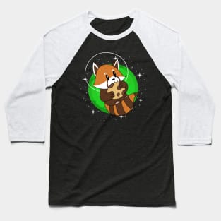 Red Panda in Space Baseball T-Shirt